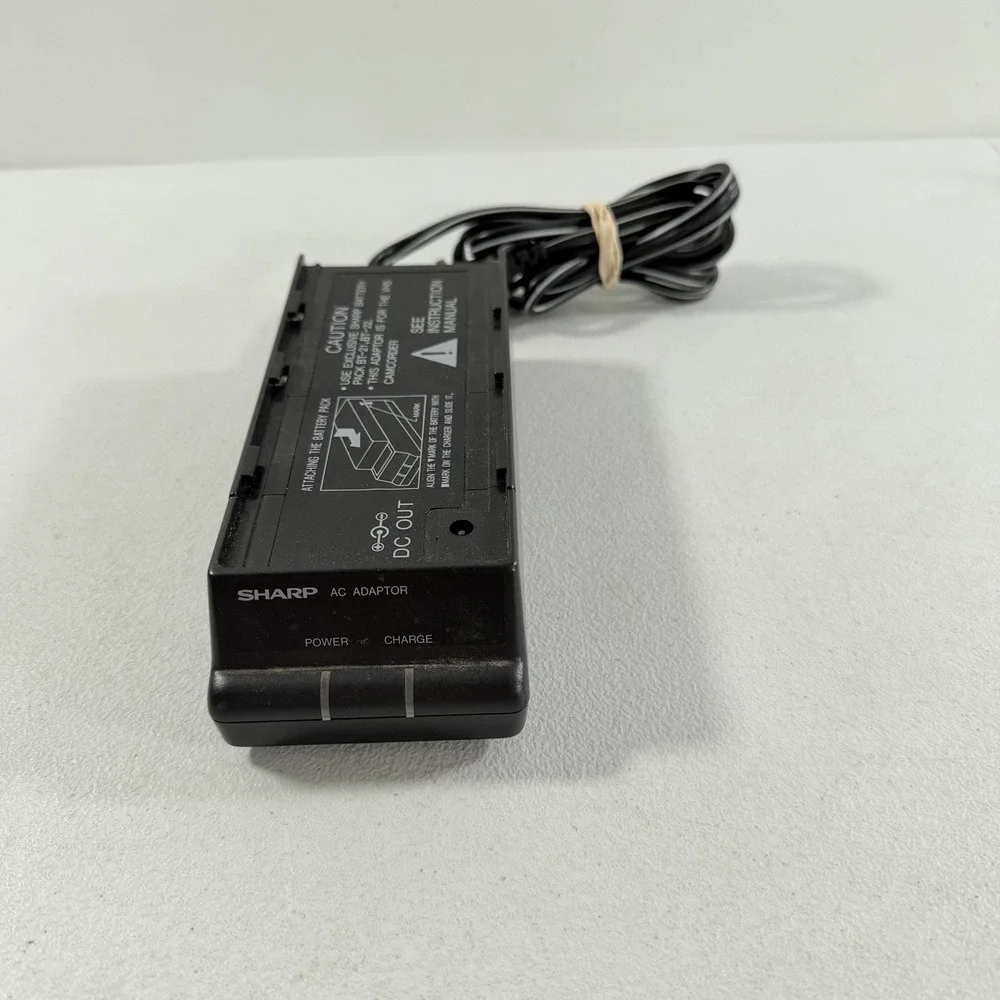 Original Sharp Camcorder AC Adapter / Battery Charger Model UADP-0122GEZZ TESTED
